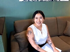 Aziatisch, Grote kont, Grote lul, Grote mammen, Pijpbeurt, Diep in de keel, Interraciaal, Natuurlijke tieten