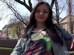 18 años, Corridas, Polla, Alemán, Pequeña, Flaco, Adolescente, Tetas