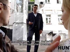 Maxim White takes a virginity in POV and watches her cuckold husband get pounded