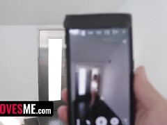 Grosser schwanz, Blondine, Vollbusig, Kehlenfick, Hd, Orgasmus, Pov, Titten