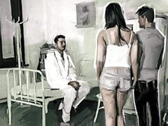 18 летние, В клубе, Доктор, Забавное, Хд, Молоденькие, Втроем