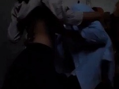 Leie, Asiatisch, Blasen, Paar, Öffentlich, Jungendliche (18+)