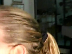 Enthousiasteling, Blond, Sperma, Sperma shot, Vies praten, Reusachtig, Mager, Vrouw