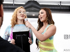 Arsch, Tussi, Blasen, Lecken, Pornostars, Muschi, Flotter dreier