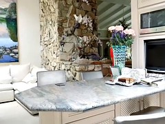 Teens got schooled by the horny milfs licking and touching