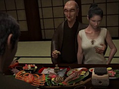 3d, アナル, アジア人, デカチン, 乱交, 目瞪口呆, ハードコア, オッパイの