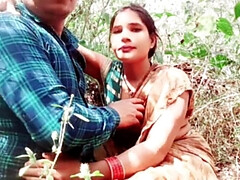 Indian Bhabhi Fucked Hard by Brother-in-Law in Forest - Desi Outdoor Sex