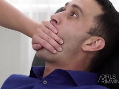 In den arsch, Arsch, Schwarz, Sperma im mund, Spermaladung, Hardcore, Hd, Arsch lecken