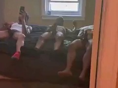 Grote lul, Zwart, Zwart, Groepseks, Groep, Hardcore, Orgie, Shemale