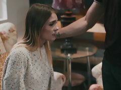 Pijpbeurt, Diep in de keel, Voeten, Harig, Likken, Masturbatie, Klein, Trio