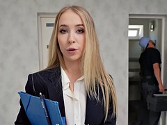 Grosser schwanz, Blondine, Gehörnter ehemann, Hardcore, Pov, Uniform