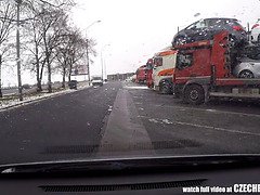 Amateur, Garce, Voiture, Fait maison, Réalité, Rousse roux, Criant, Voyeur