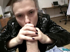 Pleasurable young lady heart-stopping sex movie