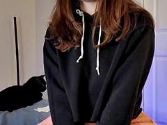 Amateur, Chica, Mamada, Corridas, Pov, Pelirrojo