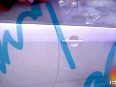 デカ尻, デカチン, ブロンド, フェラチオ, コンドーム, ドイツ人, Hd, 娼婦