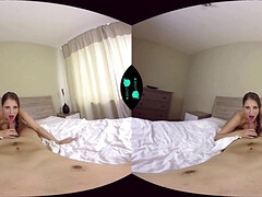 Chubby Panty POV VR hardcore with big ass amateur brunette (4K) - Pov cowgirl sex