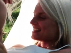 Blond, Vingeren, Lesbisch, Buiten, Tiener