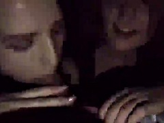 美女, ブロンド, フェラチオ, 茶髪の, イく瞬間, 淫乱熟女, ハメ撮り, 三人