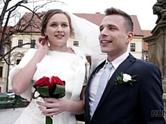 18, フェラチオ, 浮気する, チェコ, お金, 現実, ストッキング, 結婚式