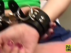 Bondage discipline sadomasochisme, Man die toekijkt, Dominatie, Fetisj, Hd, Straf, Spuiten, Vastgebonden