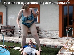 デカパイ, フェラチオ, ぽちゃ, 顔面騎乗, デブ, フェムドム, フェティッシュ, Hd