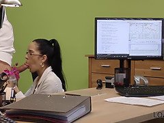 素人, 美人, フェラチオ, 茶髪の, チェコ, オナニー, オマンコ, フェラする