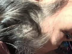 Пляж, Минет, Эксгибиционист, Подружка, На природе, От первого лица, На публике, Курящие