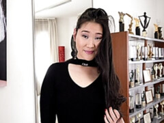 アジア人, デカチン, フェラチオ, バック, 自然山雀, ガリガリ, ティーン, オッパイの