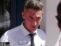 Lieveling, Pijpbeurt, Bruinharig, Lul, Hondjeshouding, Erotisch, Hd, Natuurlijke tieten