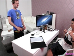 素人, ディルド, 女, フェムドム, なめる, オフィス, オマンコ, 現実