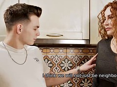 Pijpbeurt, Hardcore, Ondergoed, Rijpe lesbienne, Doordringend, Roodharige vrouw, Russisch, Tieten likken