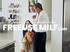 Rubia, Tetona, Madura, Estilo perrito, Madres para coger