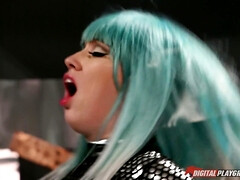 Язык в попке, Минет, Член, Затыкание рта, Лизание, Киски, Короткая стрижка, Сиськи