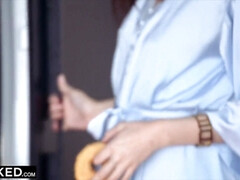 Arsch, Schwarz, Blasen, Braunhaarige, Schwanz, Lecken, Muschi, Reiten