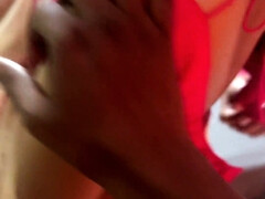 Beauté, Sucer une bite, Brunette brune, Queue, Grossier, Hard, Hd, Nénés