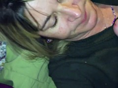 Wife destroying dress, smoking, BJ+facial