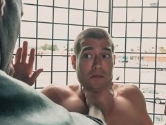 デカ尻, ブロンド, フェラチオ, 毛深い, 手コキする, キス, 淫乱熟女, 靴