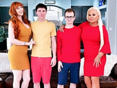 お尻, デカ尻, デカパイ, バック, グループ, オージー, 赤毛, タトゥー