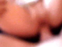 Enthousiasteling, Grote lul, Grote mammen, Bruinharig, Rondborstig, Sperma, Huisgemaakt, Gezichtspunt