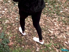 素人, 黒人, フェラチオ, ヨーロピアン, 手コキする, 自然山雀, アウトドア, スパンキング