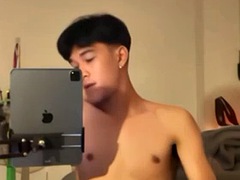 Asiatisch, Grosser schwanz, Spermaladung, Schwul, Thai