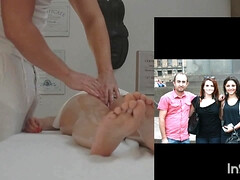 Enthousiasteling, Bruinharig, Gek, Tsjechisch, Masseren, Klein, Spuiten, Tieten likken