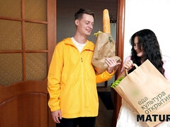 Hd, なめる, 熟年, オマンコ, 赤毛, ロシア人, 叫ぶ, 三人