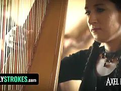 デカパイ, フェラチオ, 茶髪の, バック, フォアサム, 手コキする, 淫乱熟女, オーガズム