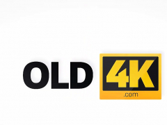 OLD4K. Slender girl enjoys sex with old gentleman who