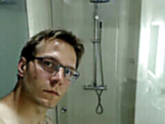 Shower, muscle, fur covered