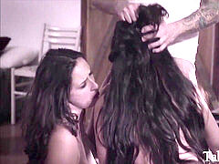 Groepseks, Groep, Kantoor, Orgie, Klein, Politie, Mager, Tiener