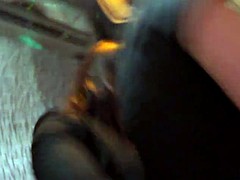 Euro party amateurs fucked on dancefloor