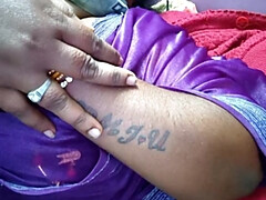 ぽっちゃり, デカパイ, 自家製, インド人