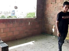 デカ尻, デカチン, デカパイ, 黒人, フェラチオ, ぽちゃ, カップル, イく瞬間